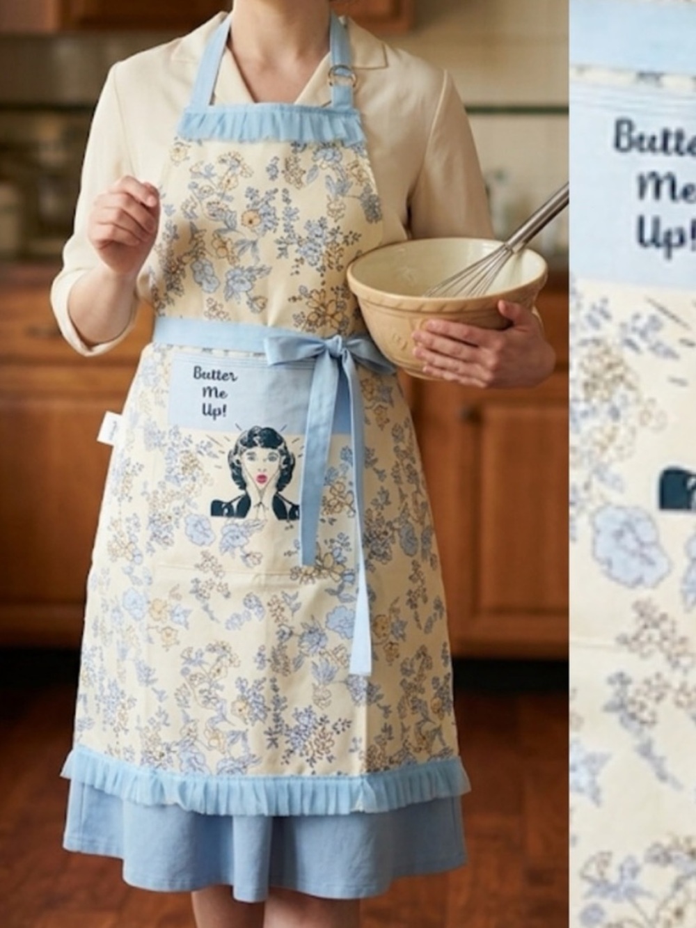 Butter Me Up Retro style Apron